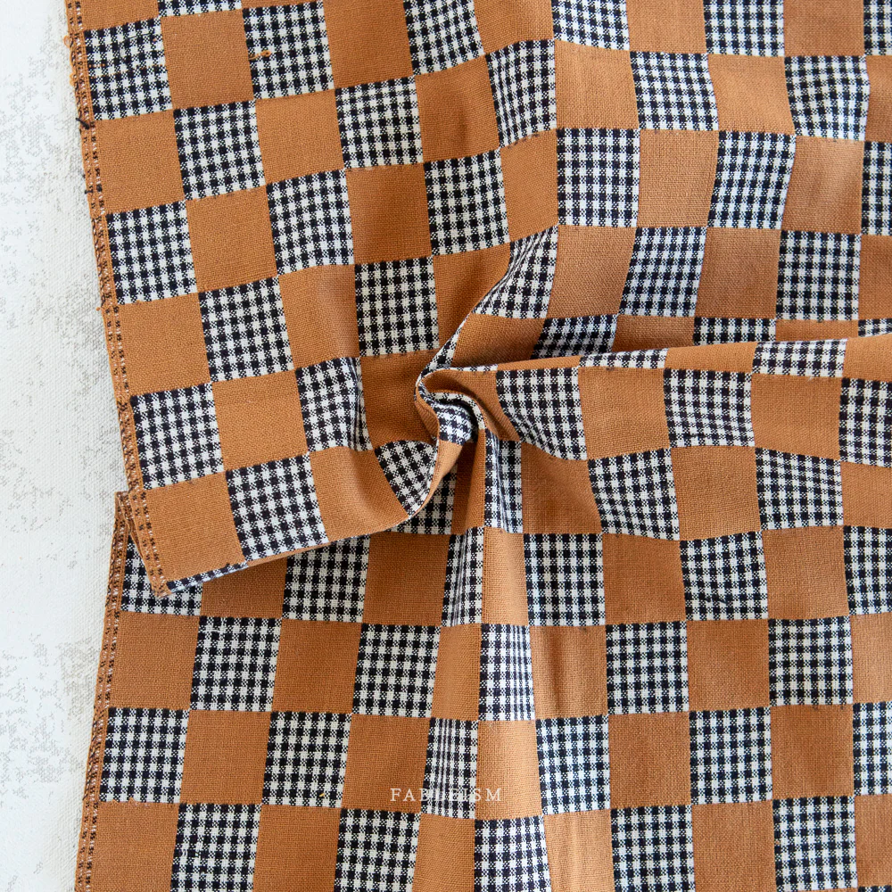 Checkmate Checkers Cotton - Sandalwood