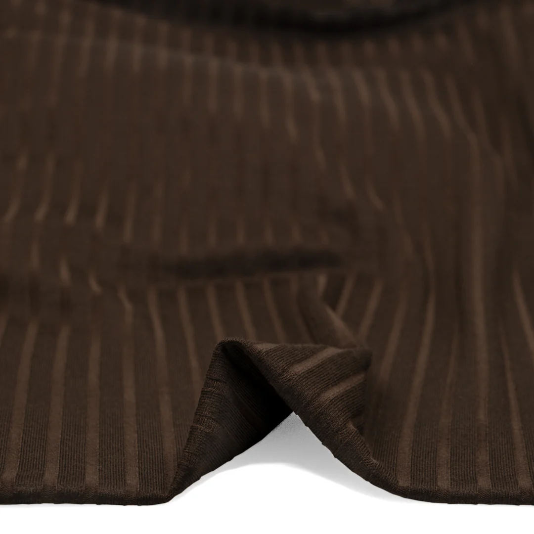 Chunky Rib Knit - Espresso - Image 2