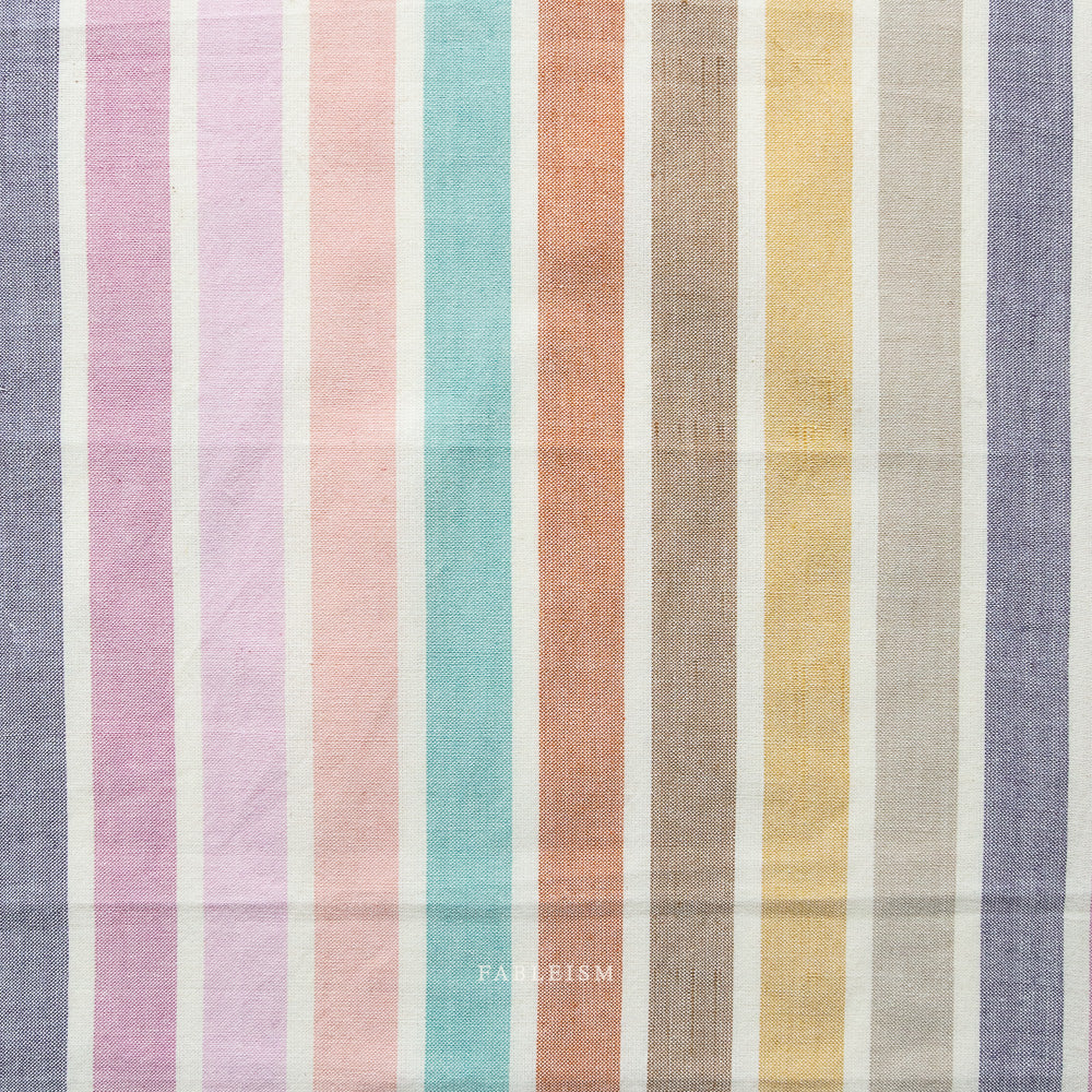 Chunky Stripe Cotton - Fresh Air - Image 2