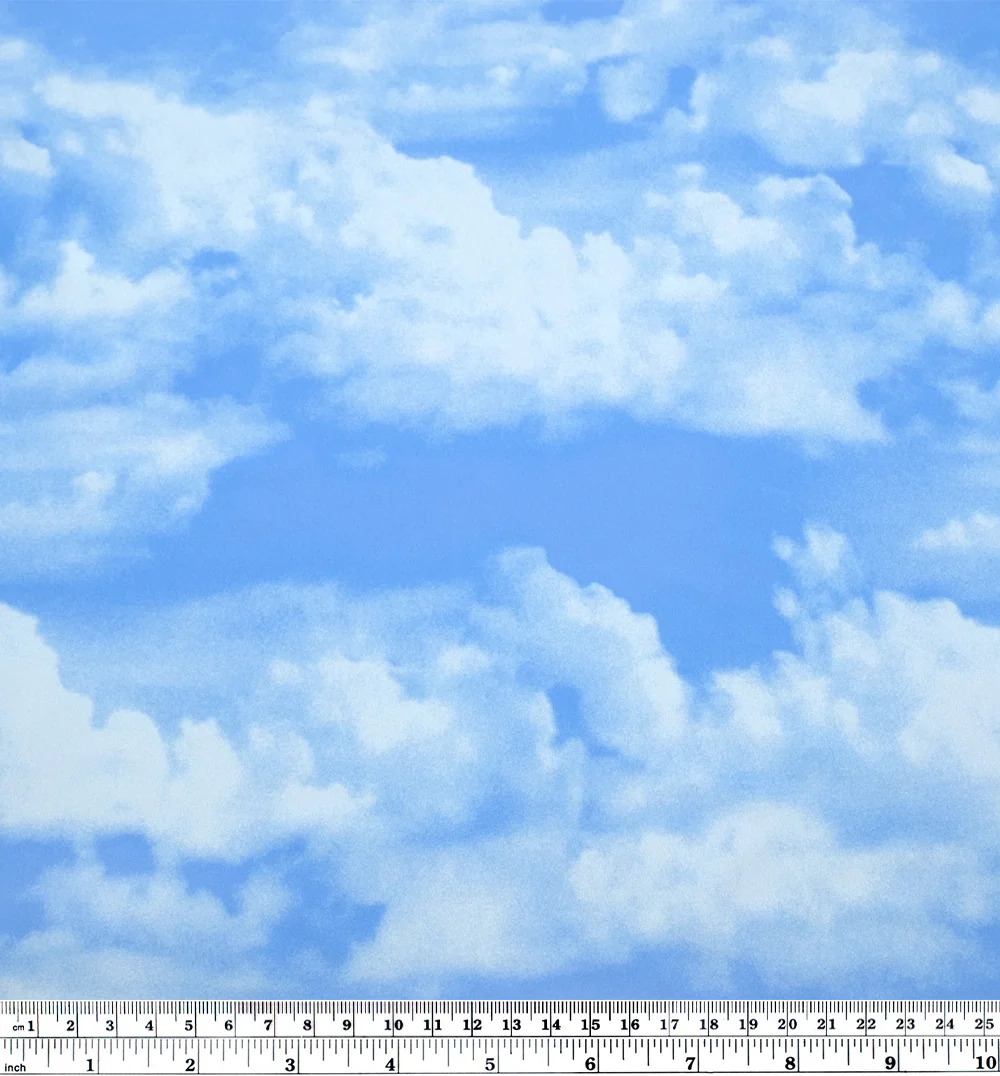 Cloudy Skies Recycled Nylon Swim Tricot - Sky Blue - Image 3