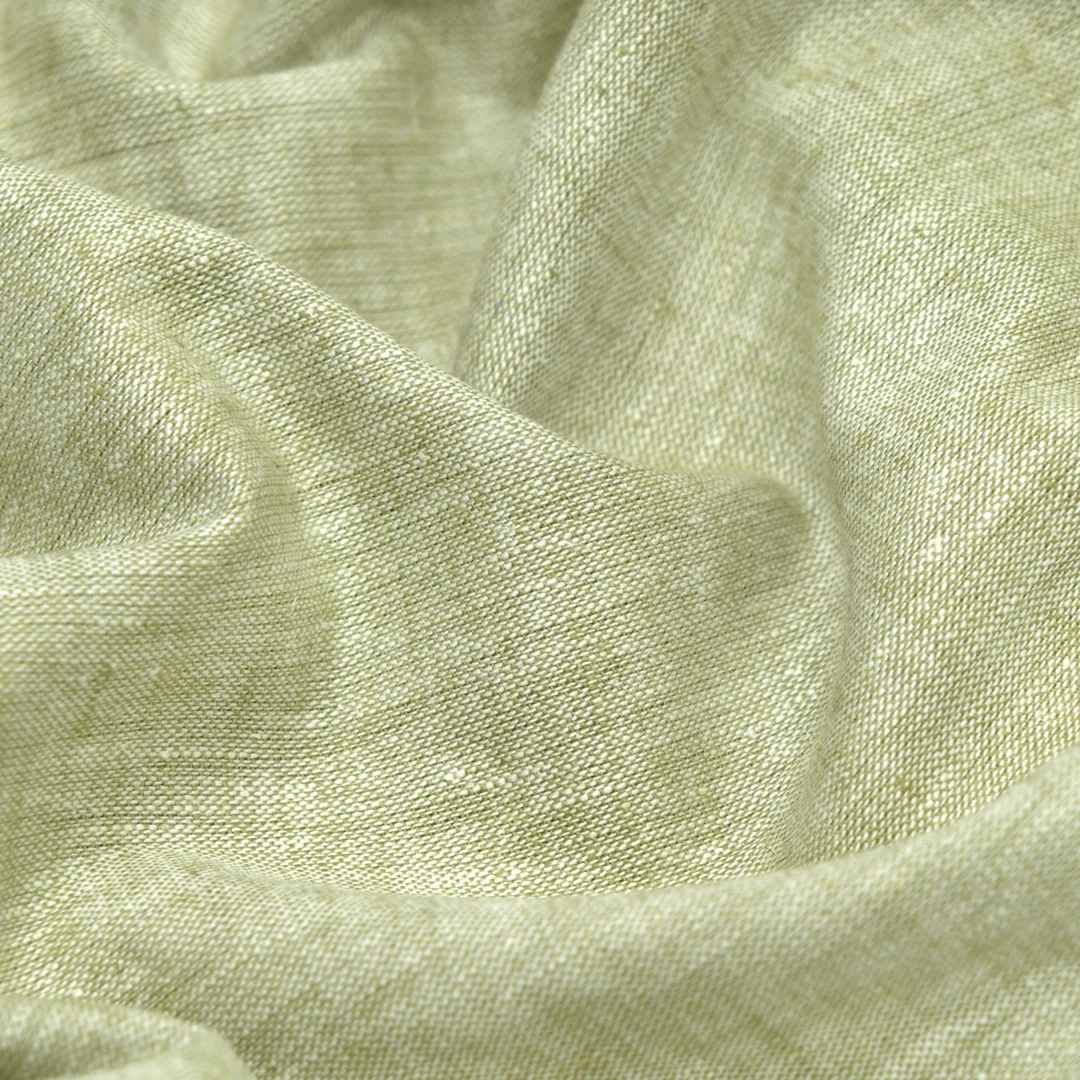 Coastal Linen Cotton Chambray - Daiquiri - Image 2