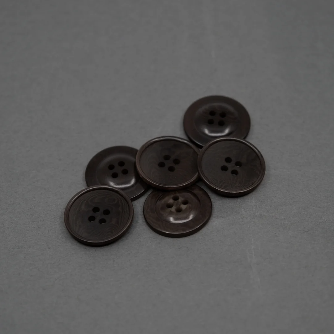 Coffee Liqueur 22mm (7/8”) Buttons - Set of 6