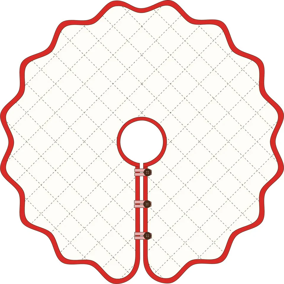 Connie Christmas Tree Skirt - Syd Graham - PDF Download - Image 5