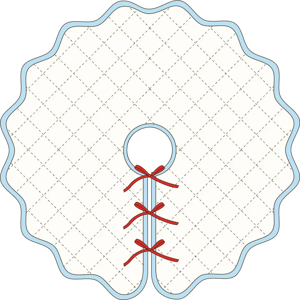 Connie Christmas Tree Skirt - Syd Graham - PDF Download - Image 6