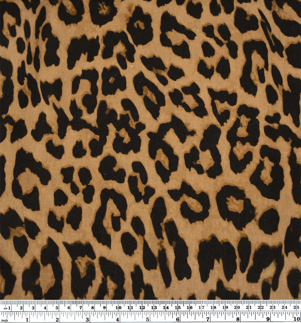 Cool Cat Linen Viscose Blend - Cork - Image 4