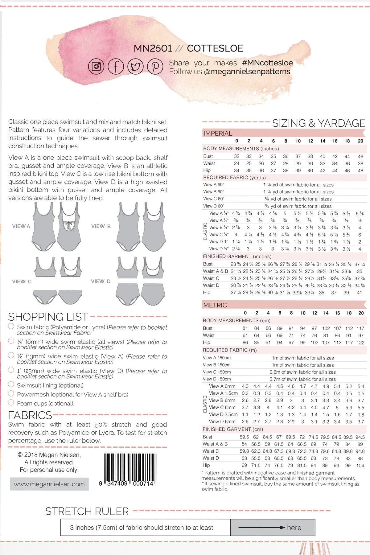 Cottesloe Swimsuit - Megan Nielsen - Image 5