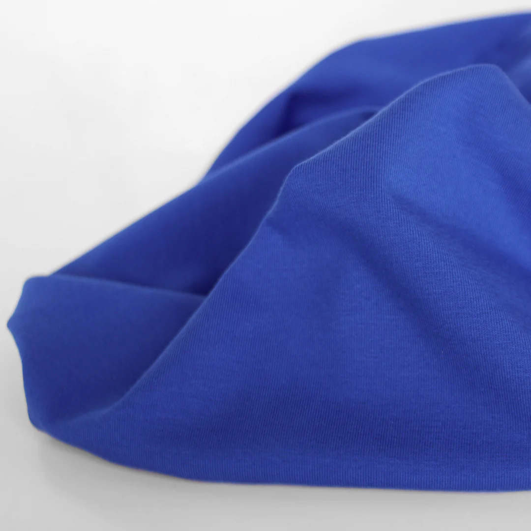 Cotton Jersey Knit - Azure Blue - Image 3