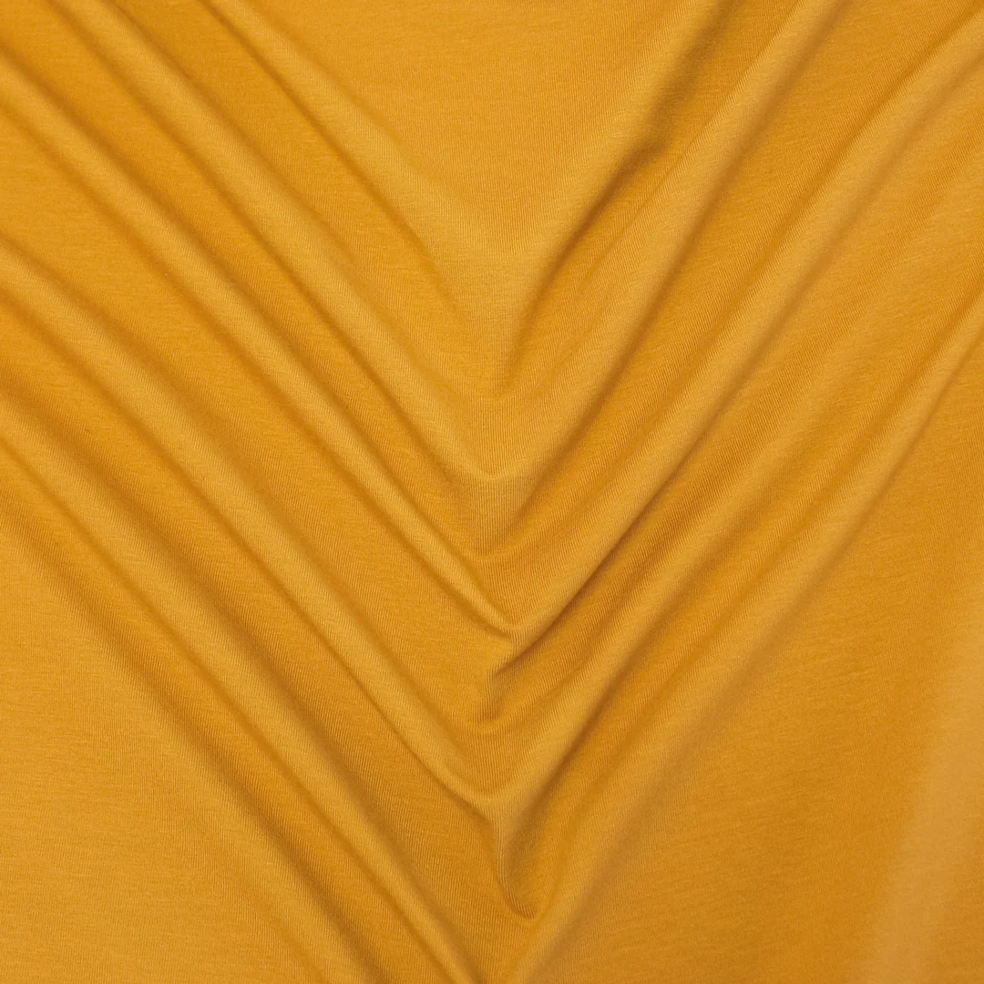 Cotton Jersey Knit - Goldenrod - Image 4