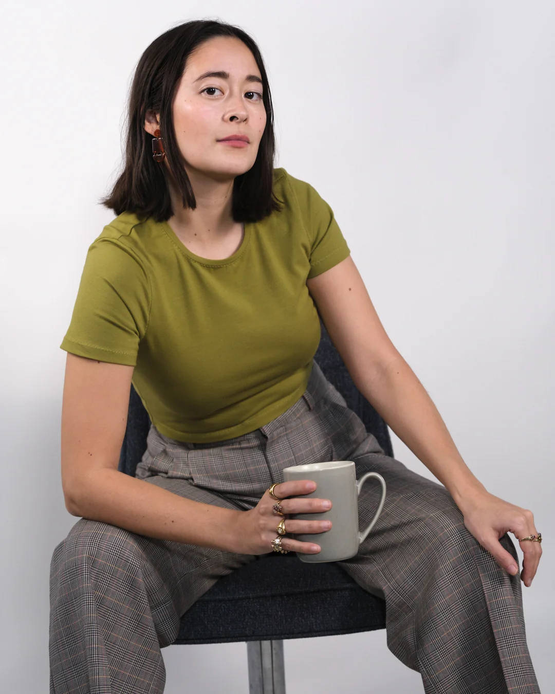 Cotton Jersey Knit - Goldenrod - Image 5