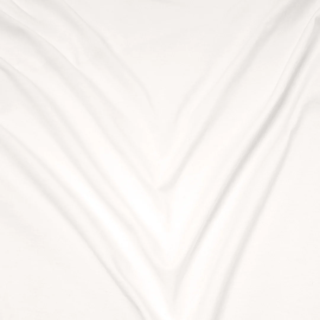Cotton Jersey Knit - Ivory - Image 2