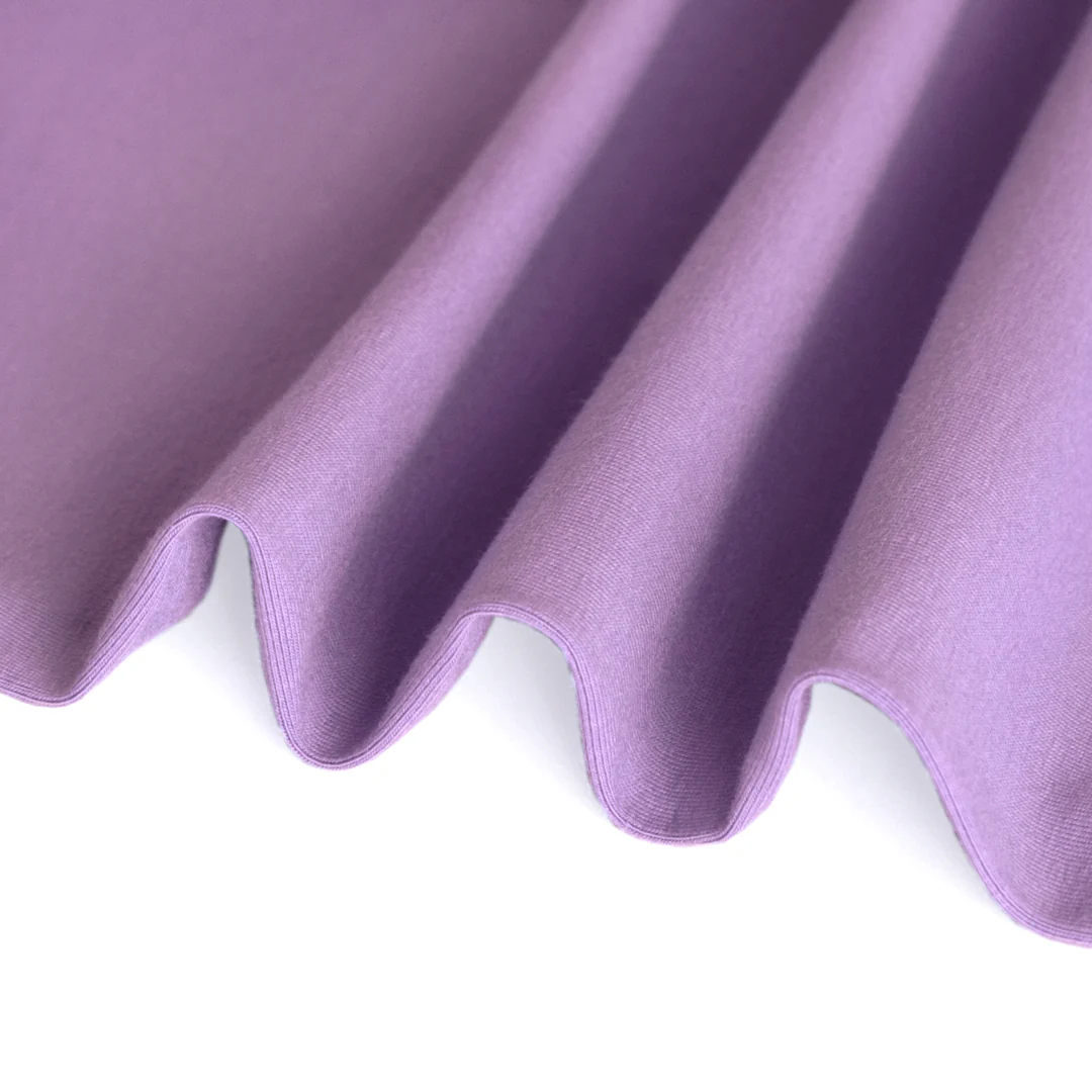 Cotton Jersey Knit - Lavender - Image 2