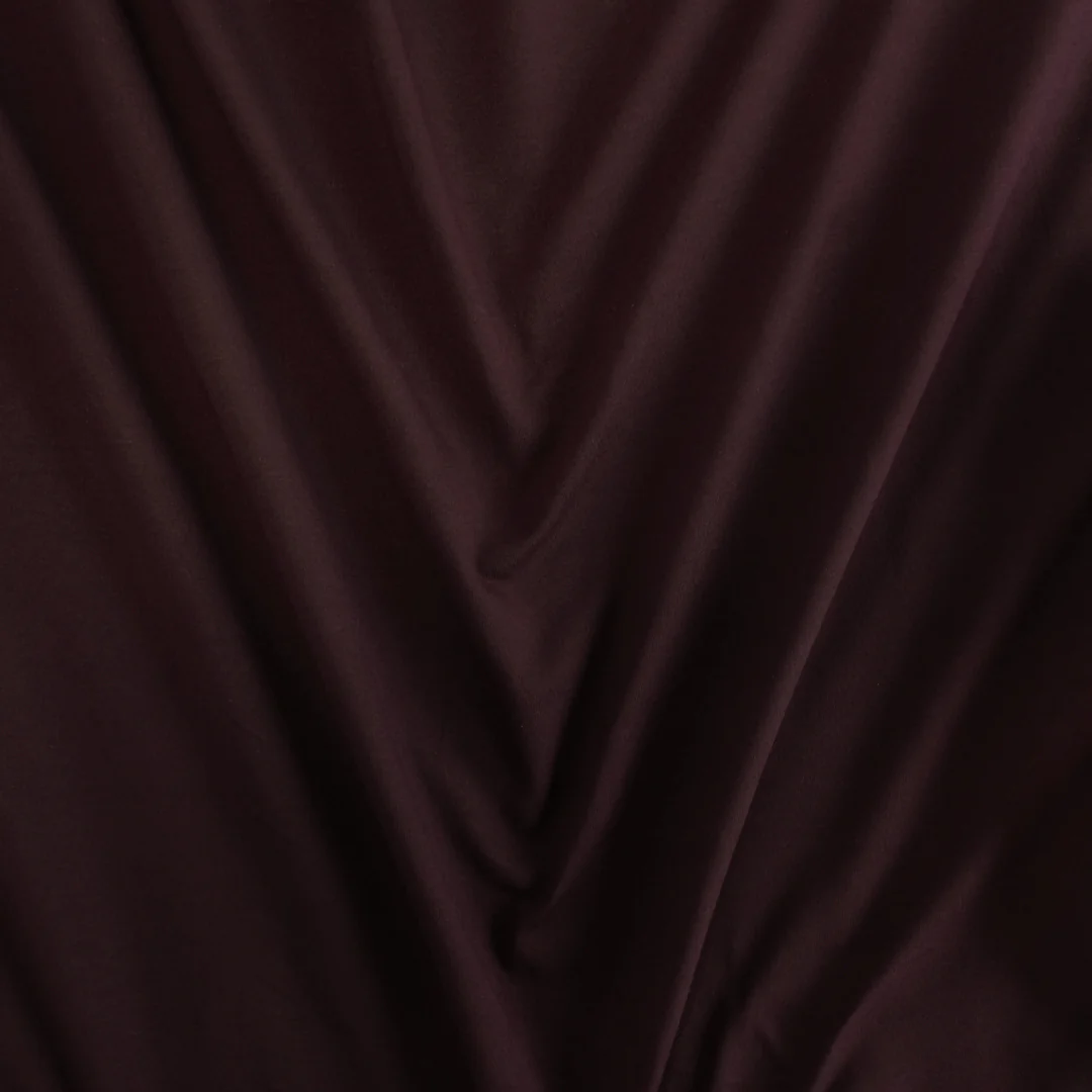 Cotton Jersey Knit - Merlot - Image 4