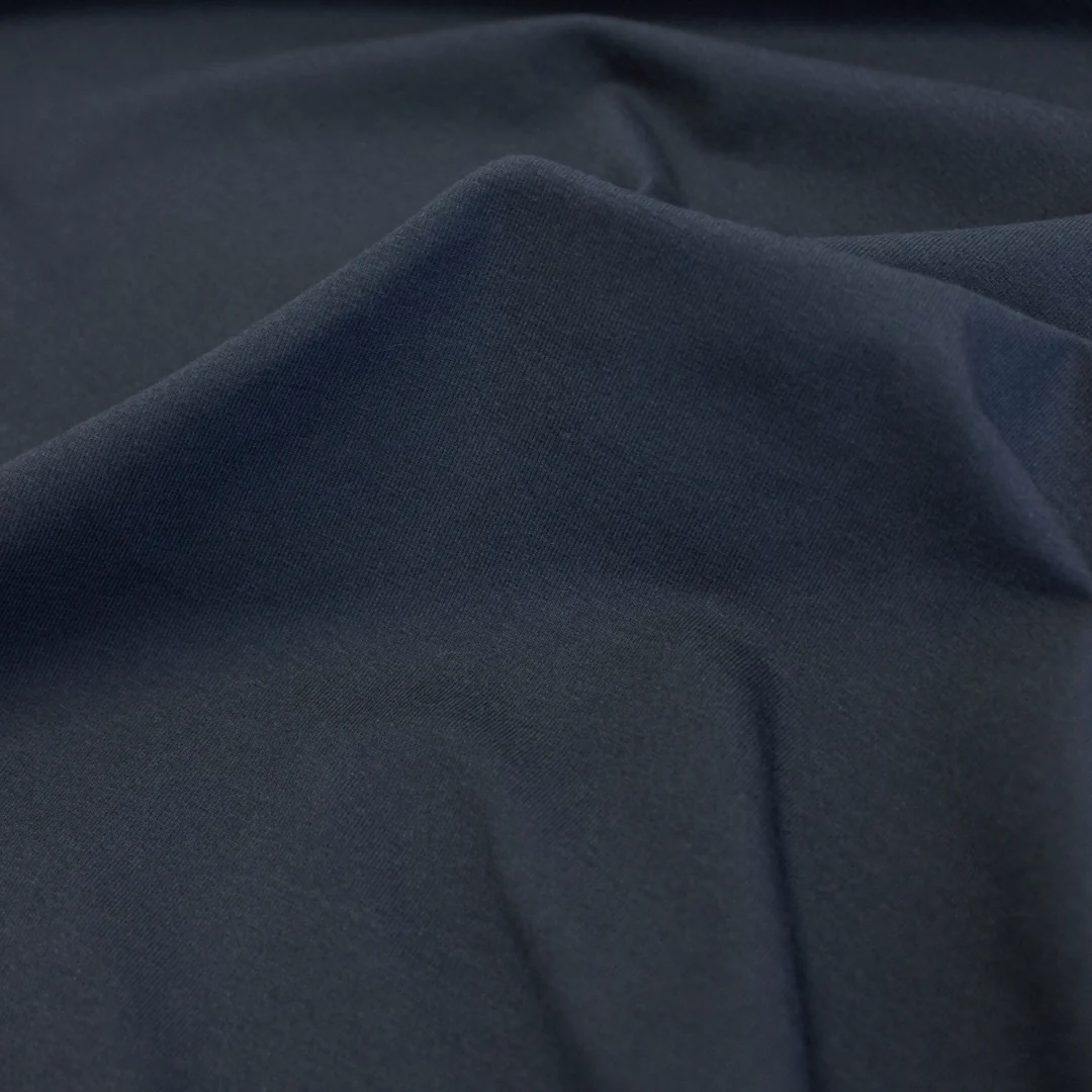Cotton Jersey Knit - Navy