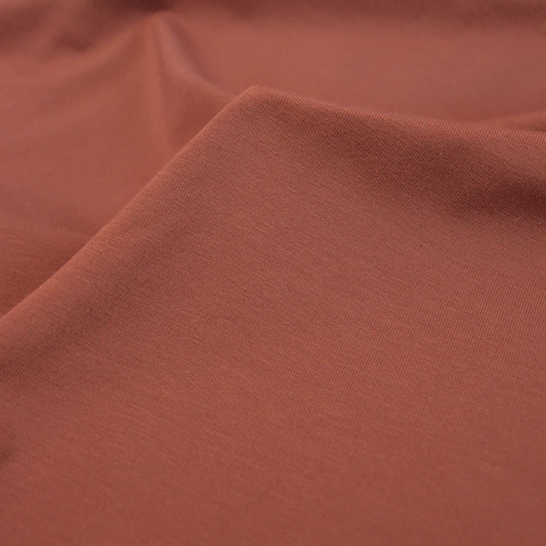 Cotton Jersey Knit - Sienna - Image 3