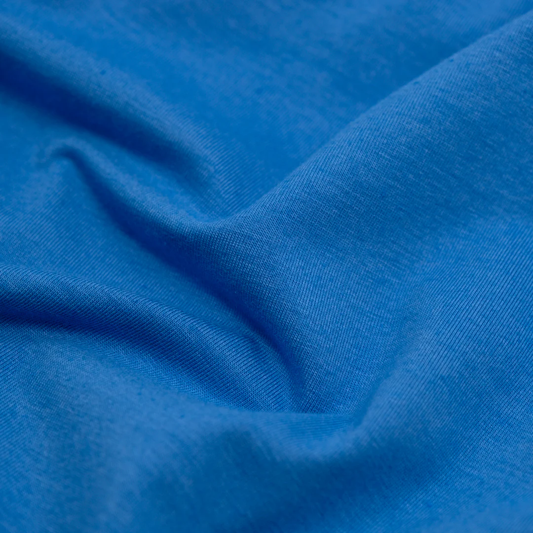 Cotton Modal Jersey Knit - Cerulean