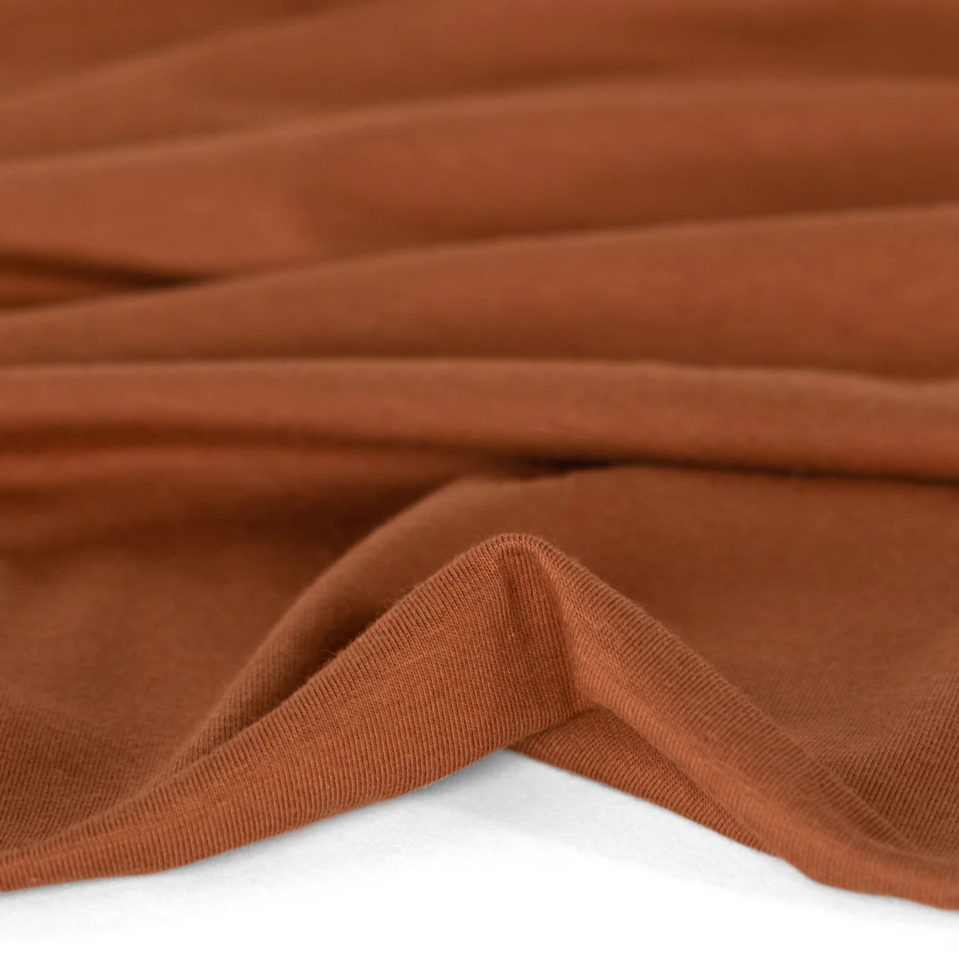 Cotton Modal Jersey Knit - Copper