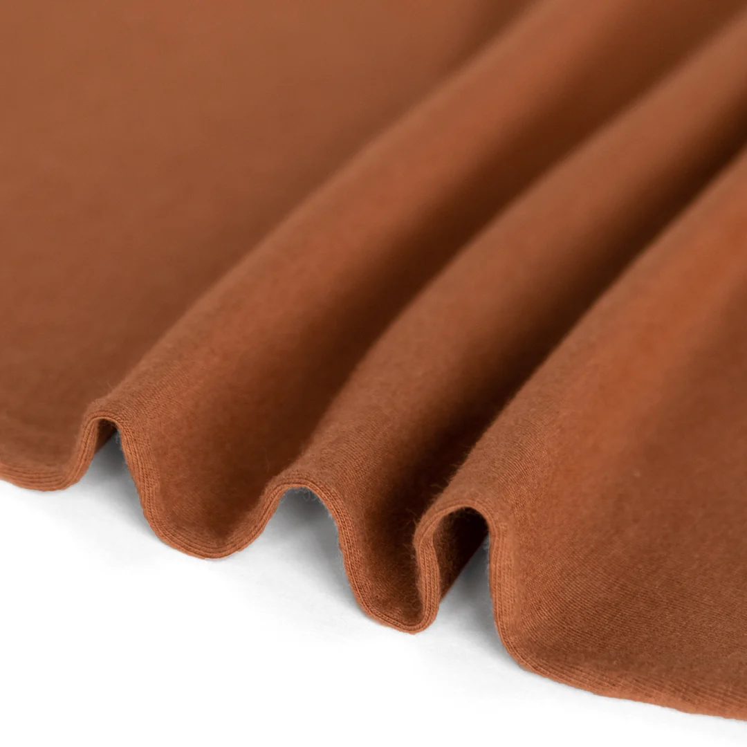 Cotton Modal Jersey Knit - Copper - Image 2