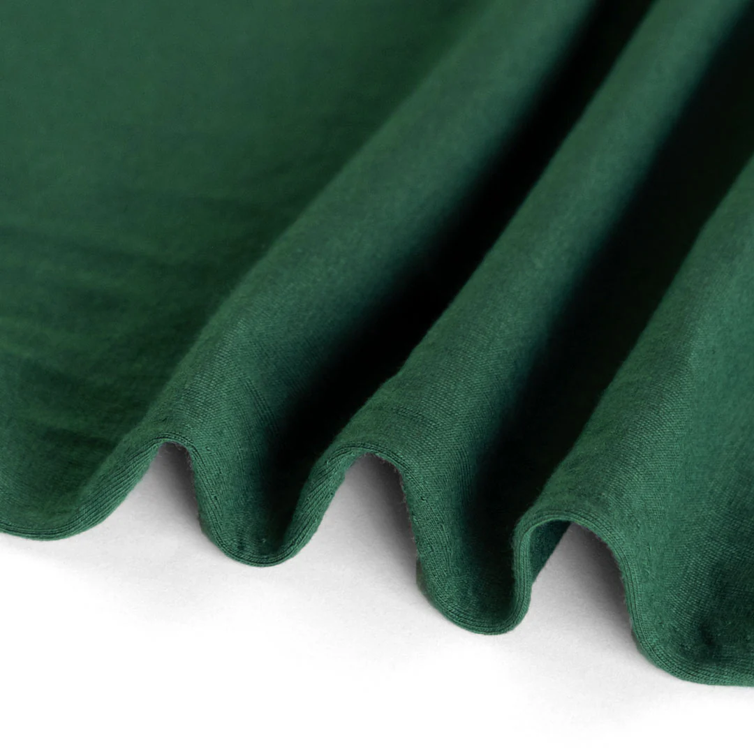 Cotton Modal Jersey Knit - Emerald - Image 2