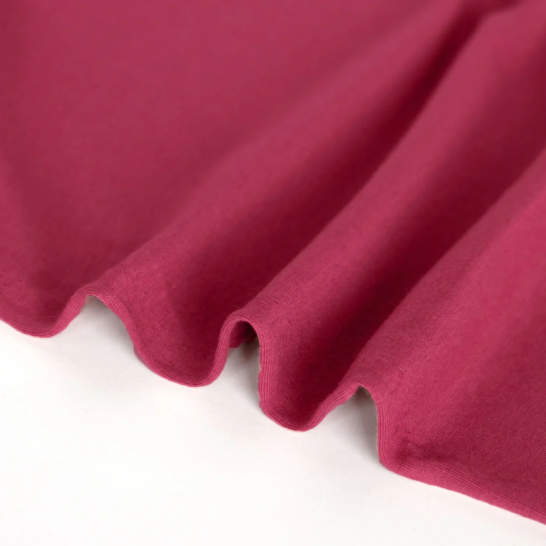 Cotton Modal Jersey Knit - Jam - Image 3