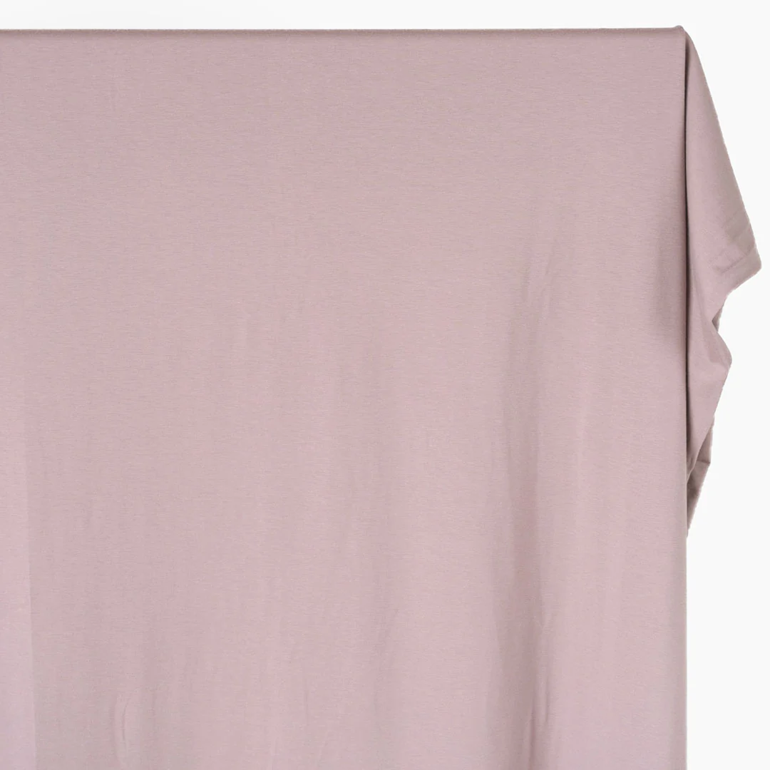 Cotton Modal Jersey Knit - London Fog - Image 3