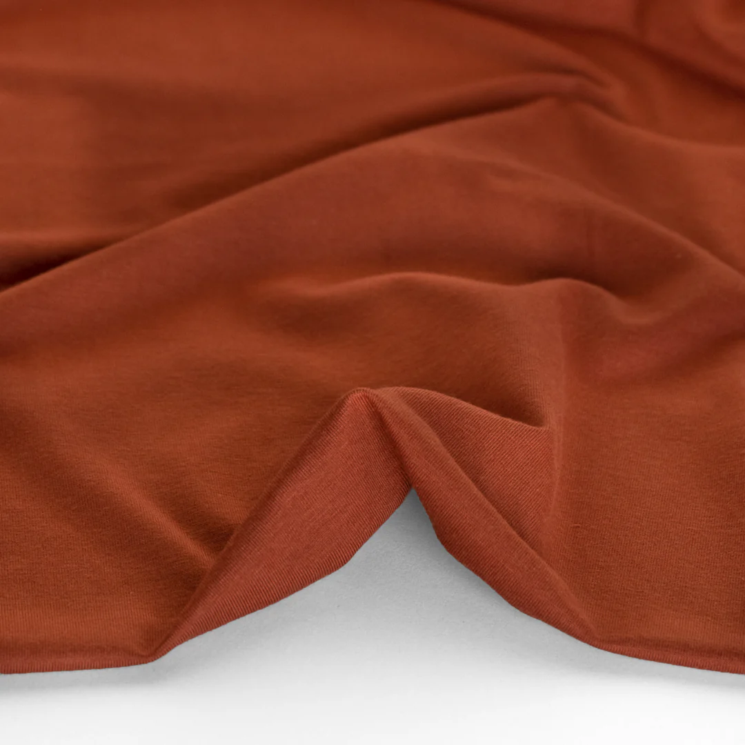 Cotton Modal Jersey Knit - Paprika