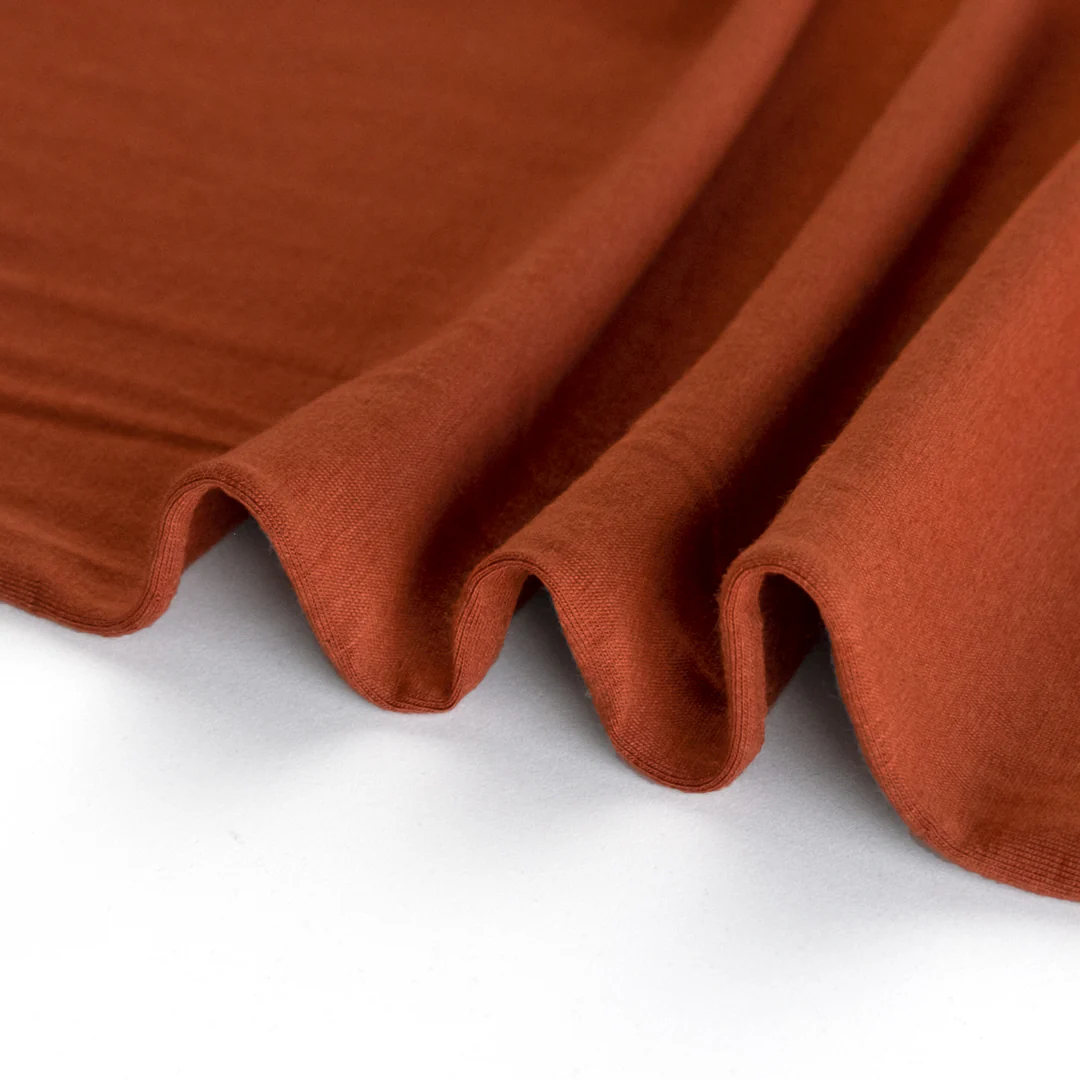 Cotton Modal Jersey Knit - Paprika - Image 2