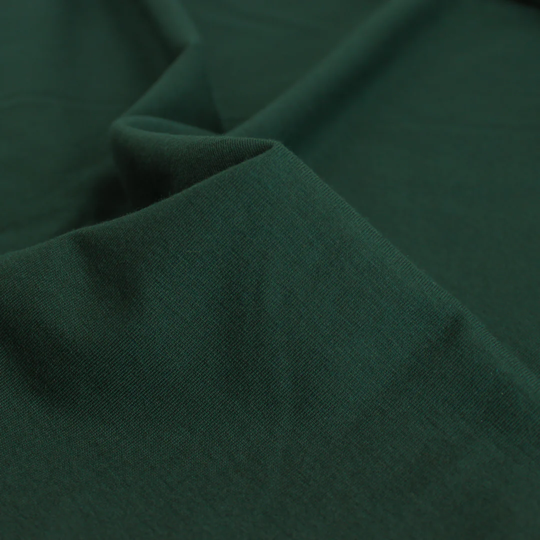 Cotton Modal Jersey Knit - Peacock