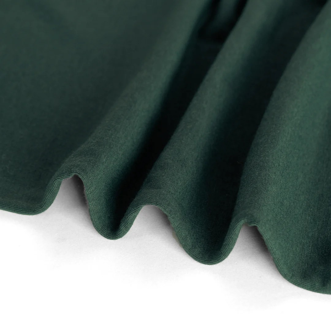 Cotton Modal Jersey Knit - Peacock - Image 3