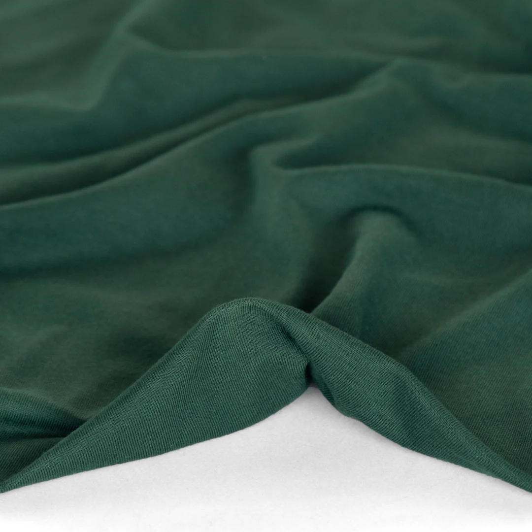 Cotton Modal Jersey Knit - Pine