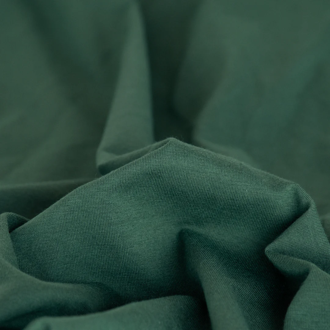 Cotton Modal Jersey Knit - Pine - Image 2