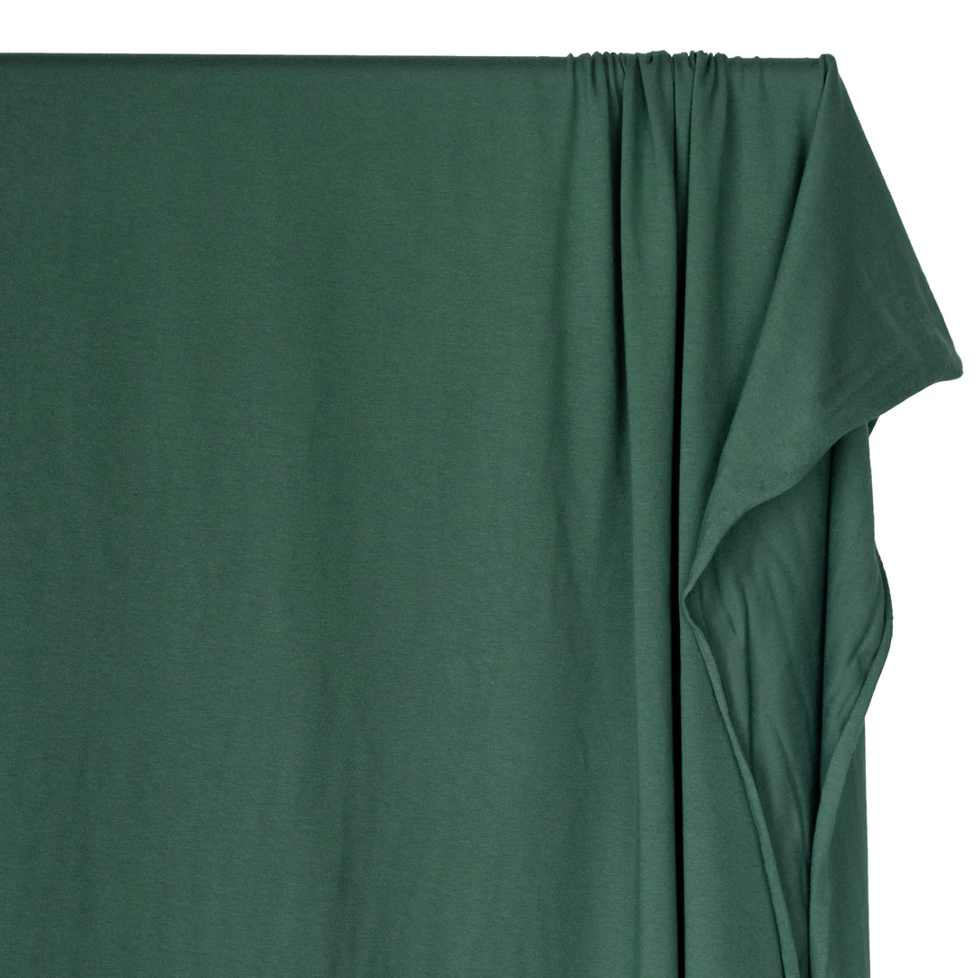 Cotton Modal Jersey Knit - Pine - Image 4