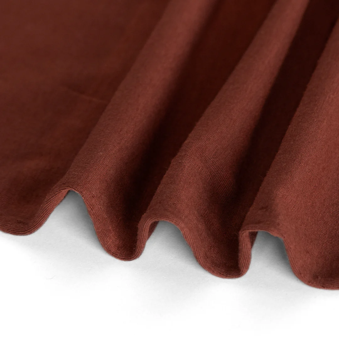 Cotton Modal Jersey Knit - Rum Raisin - Image 3