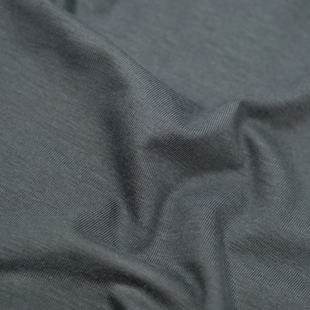 Cotton Modal Jersey Knit - Slate Blue