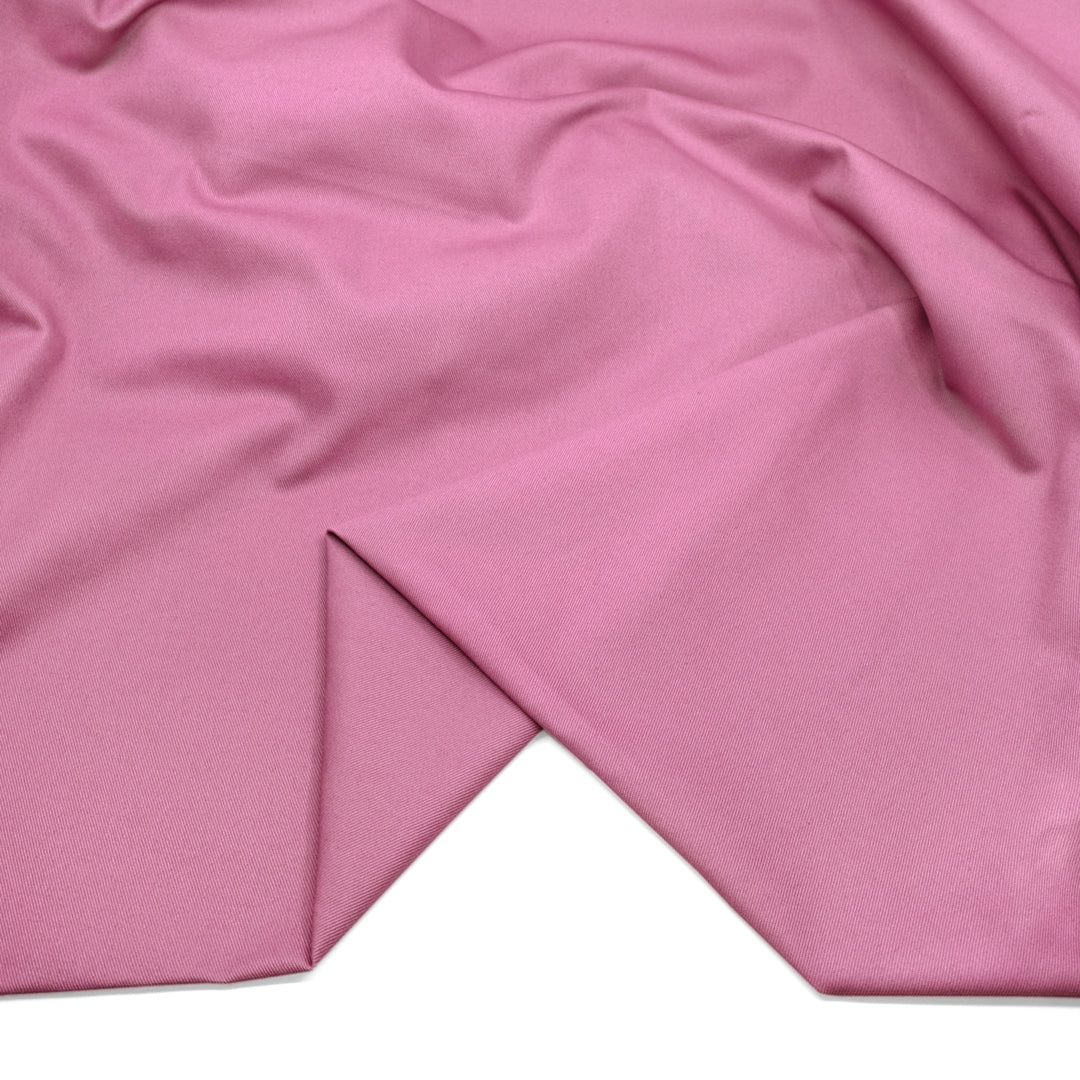 Crisp Cotton Chino Twill - Carnation