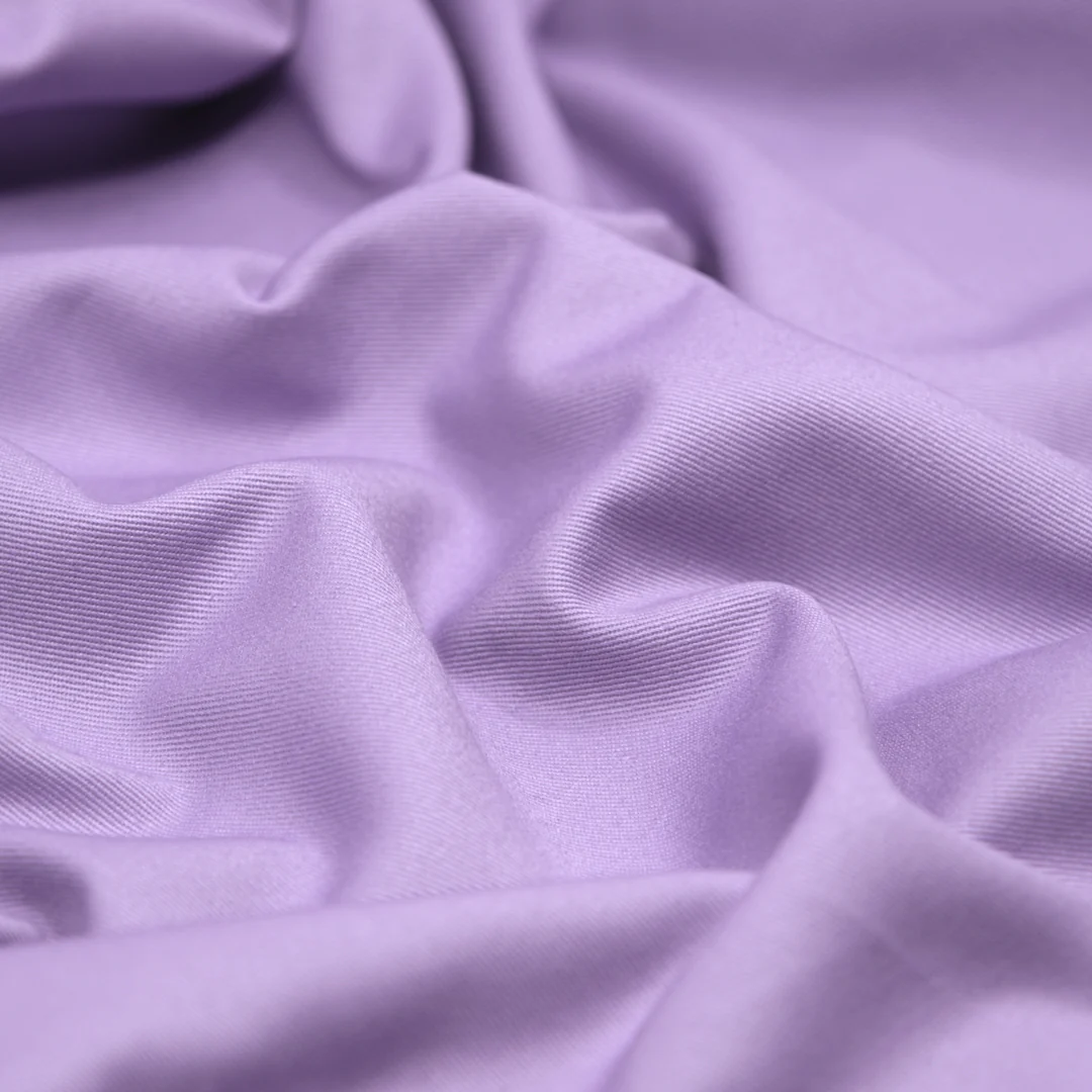 Crisp Cotton Chino Twill - Lavender - Image 2