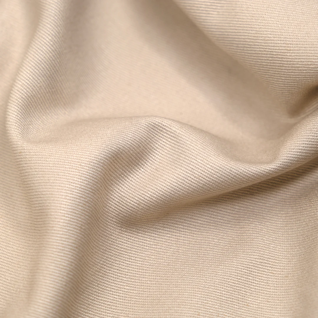 Crisp Cotton Chino Twill - Parchment - Image 2