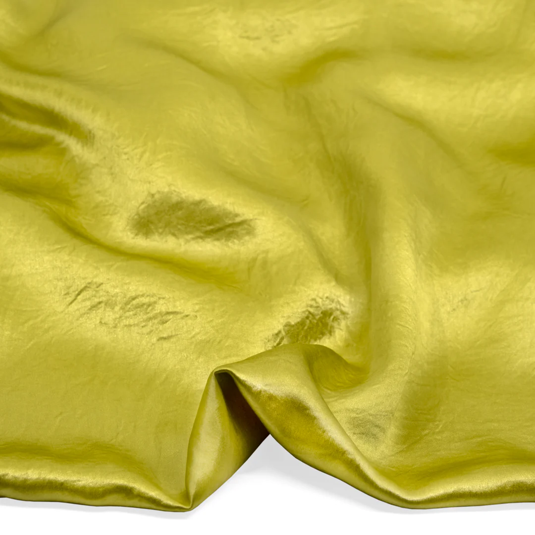 Crushed Satin - Limeade - Image 2