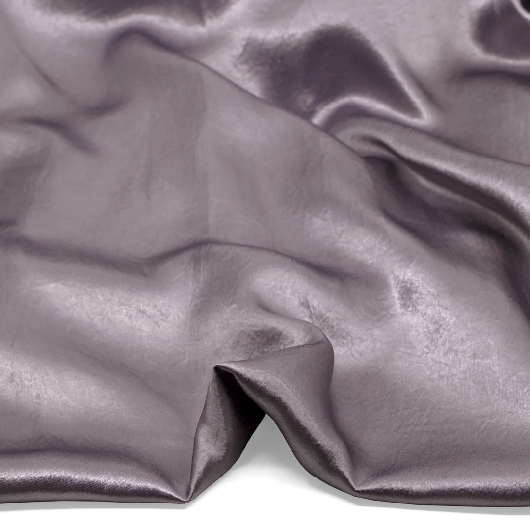Crushed Satin - London Fog - Image 2