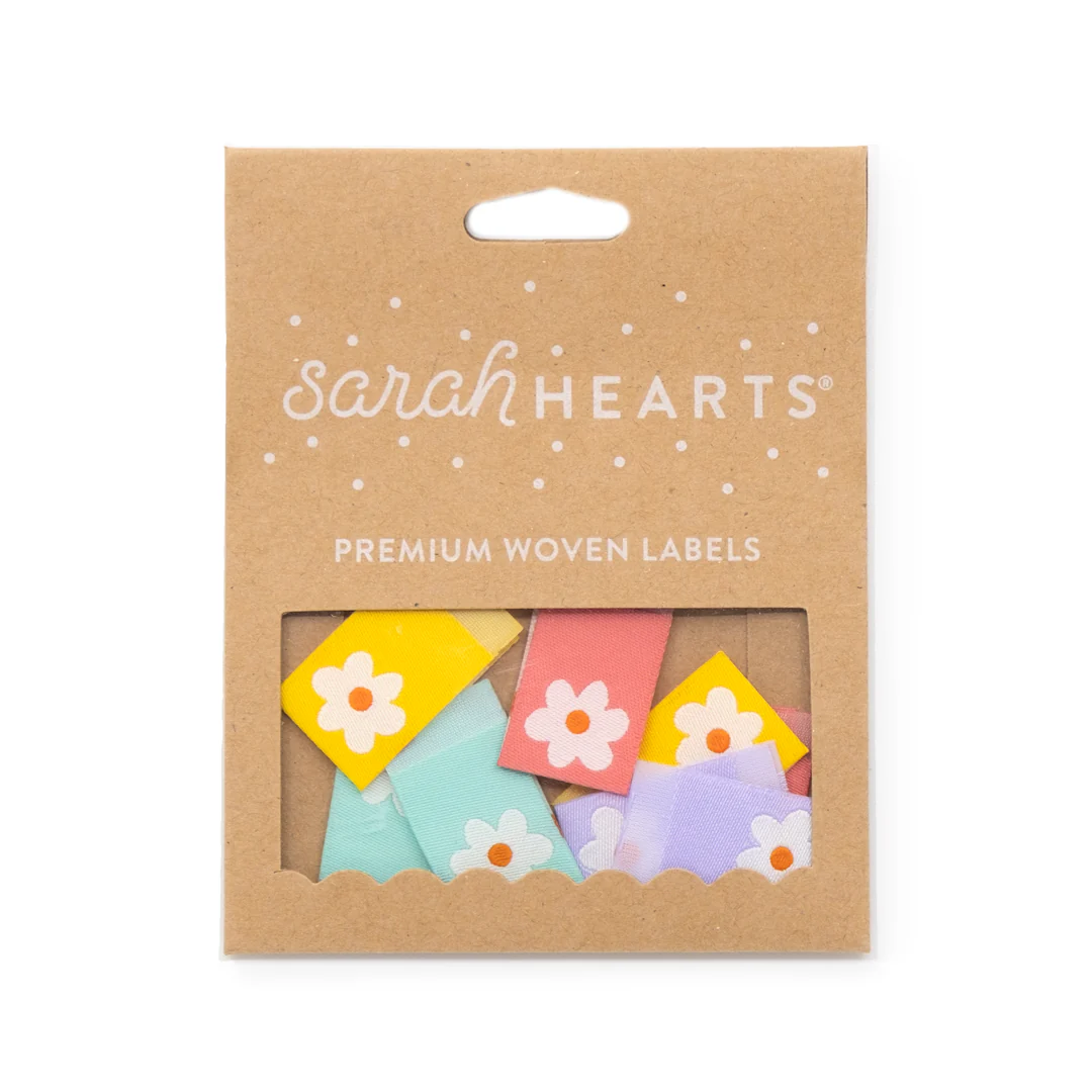 DAISY MULTI PACK Woven Labels by Sarah Hearts - Image 2