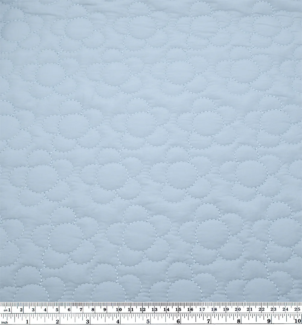Daisy Quilted Nylon Puffer - Dusty Lilac - Image 4