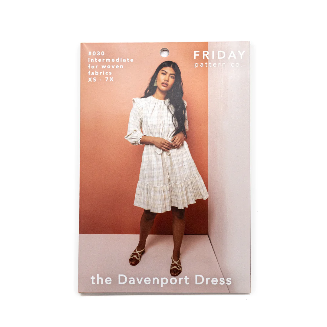 Davenport Dress - Friday Pattern Co