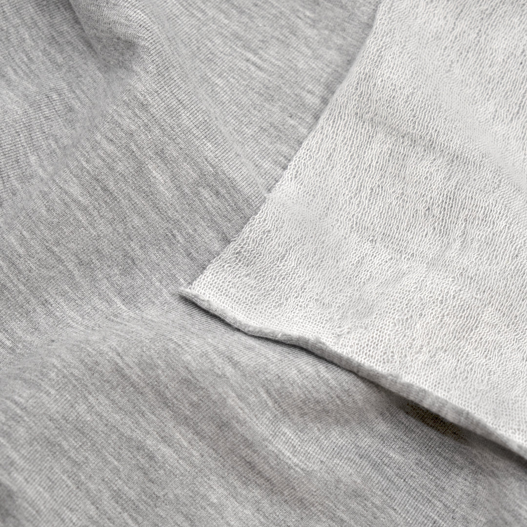 Day Off French Terry - Light Heather Grey