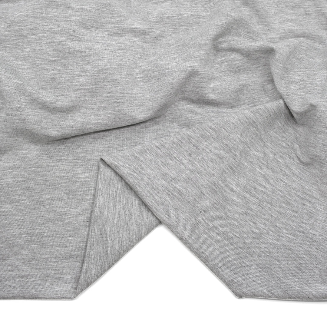 Day Off French Terry - Light Heather Grey - Image 2