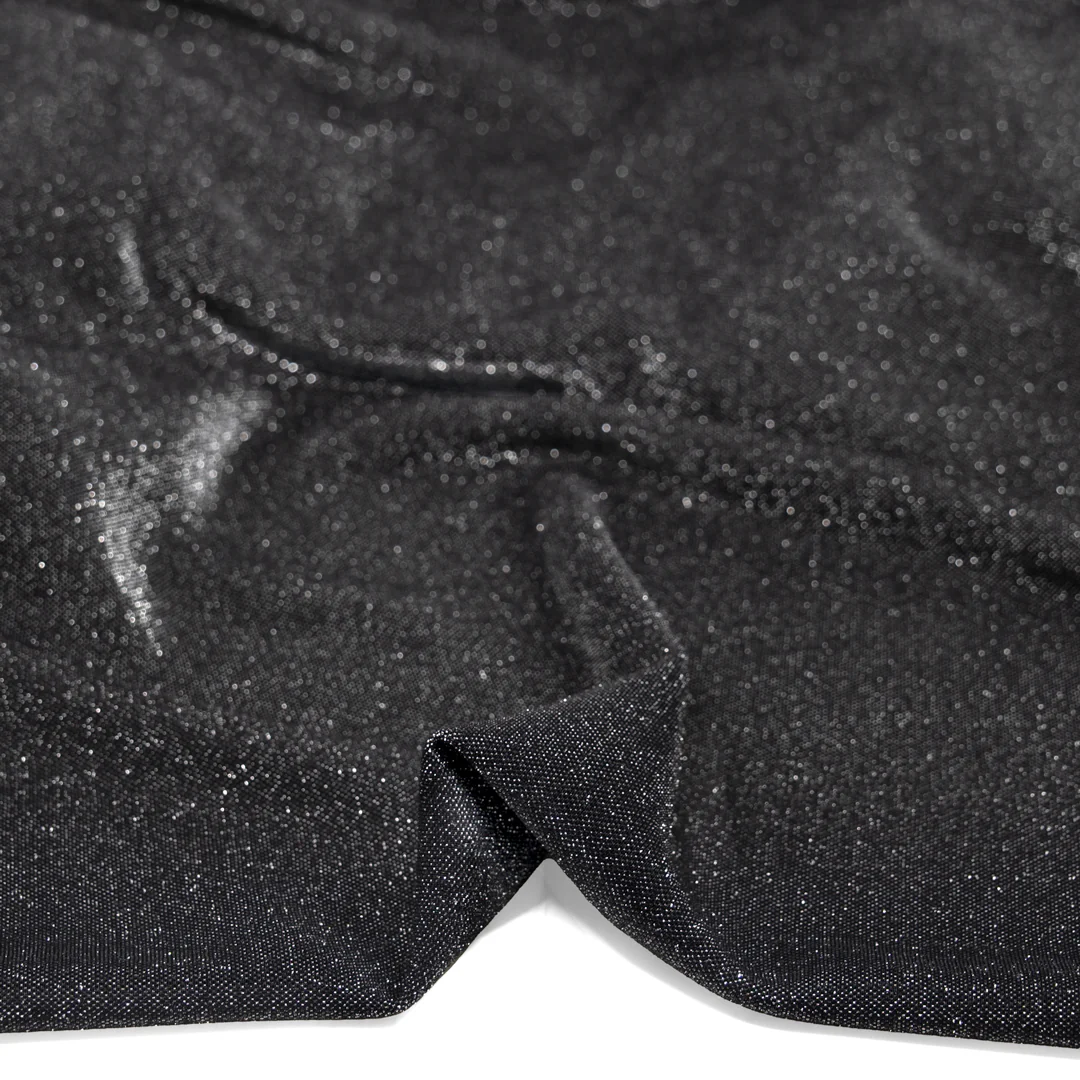 Deadstock Metallic Knit - Iron - Image 3