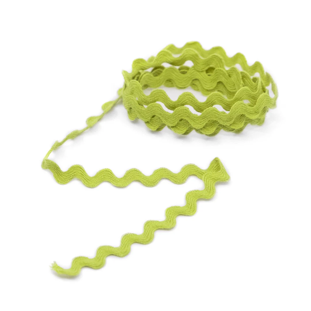 Deadstock Rick Rack - Lime - 1 meter