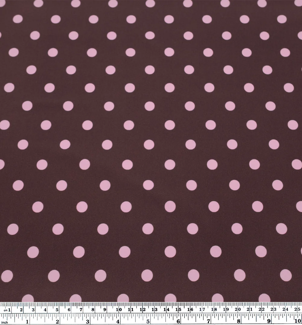 Dotty Recycled Nylon Swim Tricot - Dusty Mauve/Candy Floss - Image 3