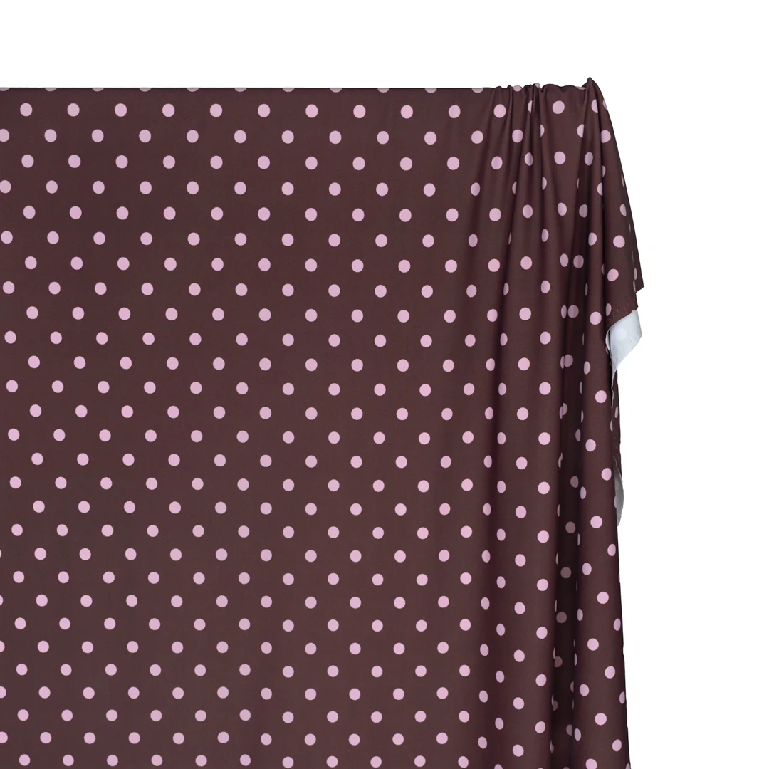 Dotty Recycled Nylon Swim Tricot - Dusty Mauve/Candy Floss - Image 4