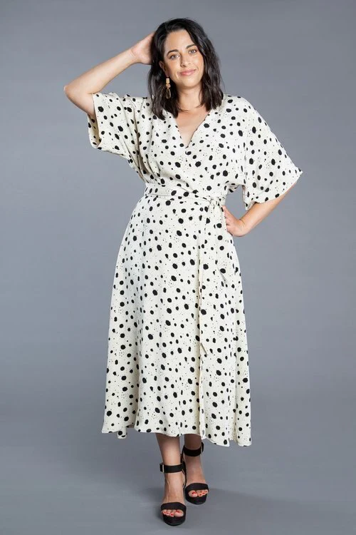 Elodie Wrap Dress - Closet Core - Image 2