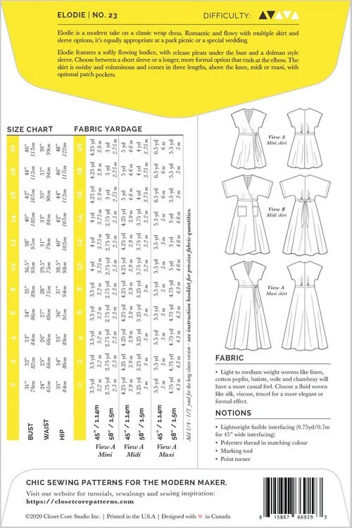 Elodie Wrap Dress - Closet Core - Image 5