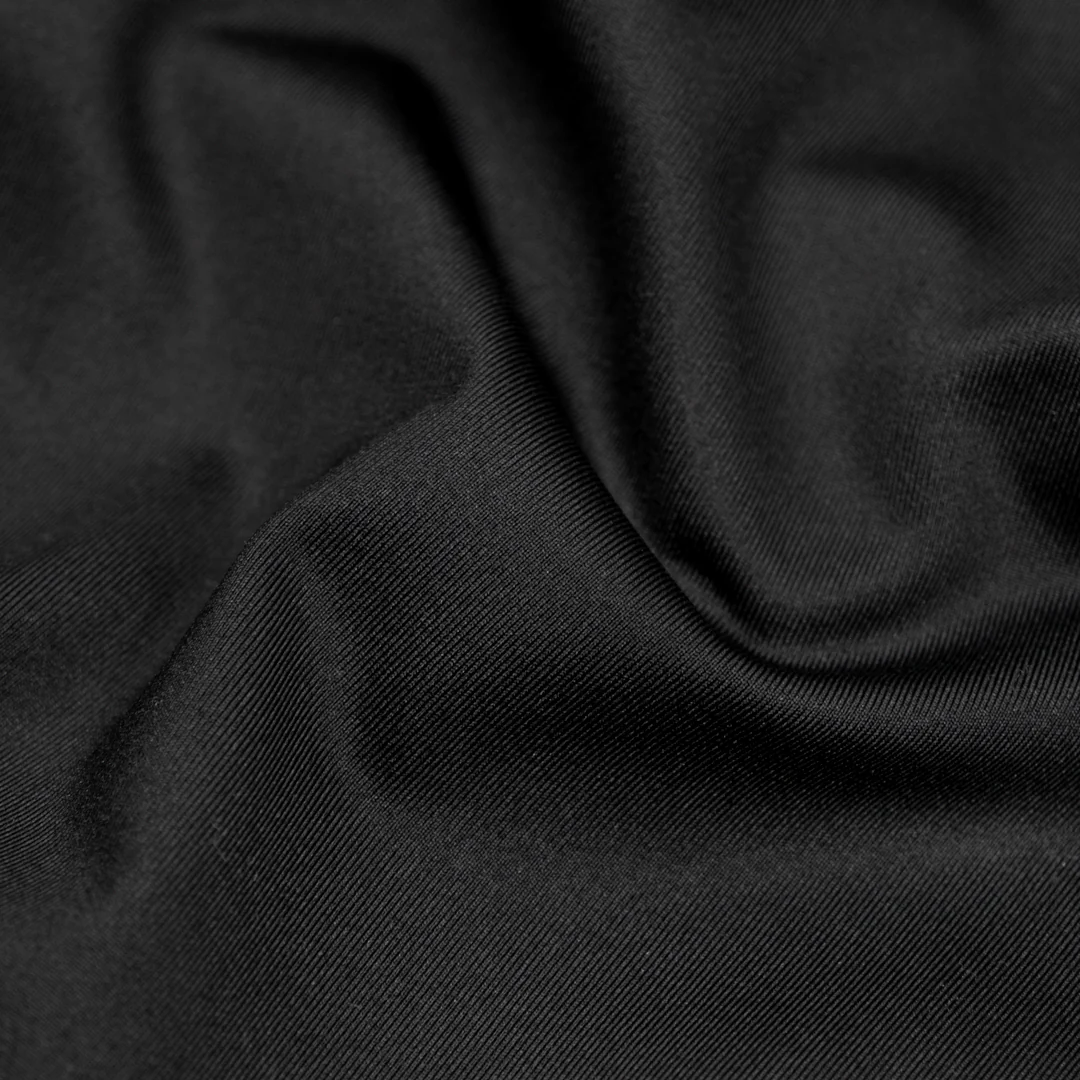 Endurance Recycled Poly Activewear Knit - Black